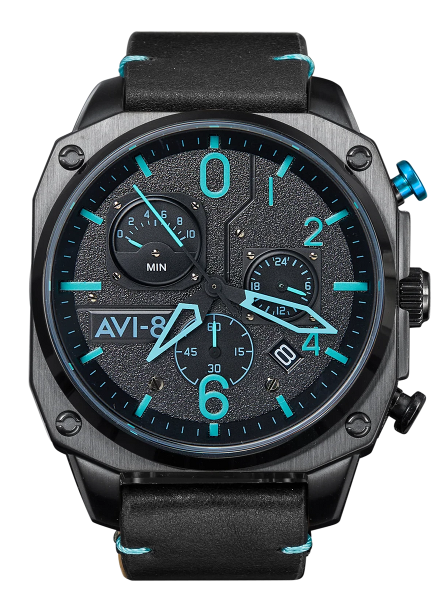 AV 4052 05 HAWKER HUNTER Retrograde Chronograph BLUE DIAMOND Bigtimesgp av-4052-05-hawker-hunter-retrograde-chronograph-blue-diamond-bigtimesgp