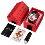 AV-4151-02 (McKellar Dual Time Peanuts Snoopy Flying Ace Limited Edition)