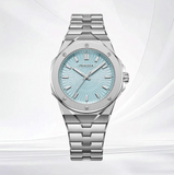 Peacock: Plumage Gaze Guilloché - JI(Light Blue) Limited Edition of 199 pcs