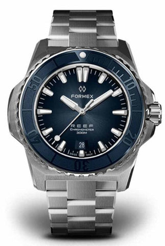 FORMEX: REEF AUTOMATIC CHRONOMETER COSC 300M - (BLUE)