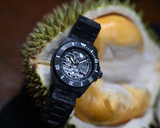 Geylang Lorong 1 - Carbon Field Watch (Skeleton Dial)
