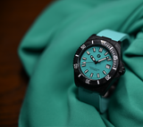 Geylang Lorong 1 - Carbon Field Watch (Turquoise)