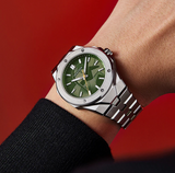 Peacock: Plumage Gaze Guilloché - Year of the Horse (Green) Limited Edition of 99 pcs