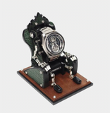 Leather Throne Khaki Green