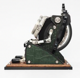 Leather Throne Khaki Green