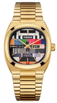 Seagull Vintage Gold TV Mechanical Watch