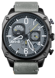 AV-4052-03 (HAWKER HUNTER Retrograde Chronograph SEA GRAY)