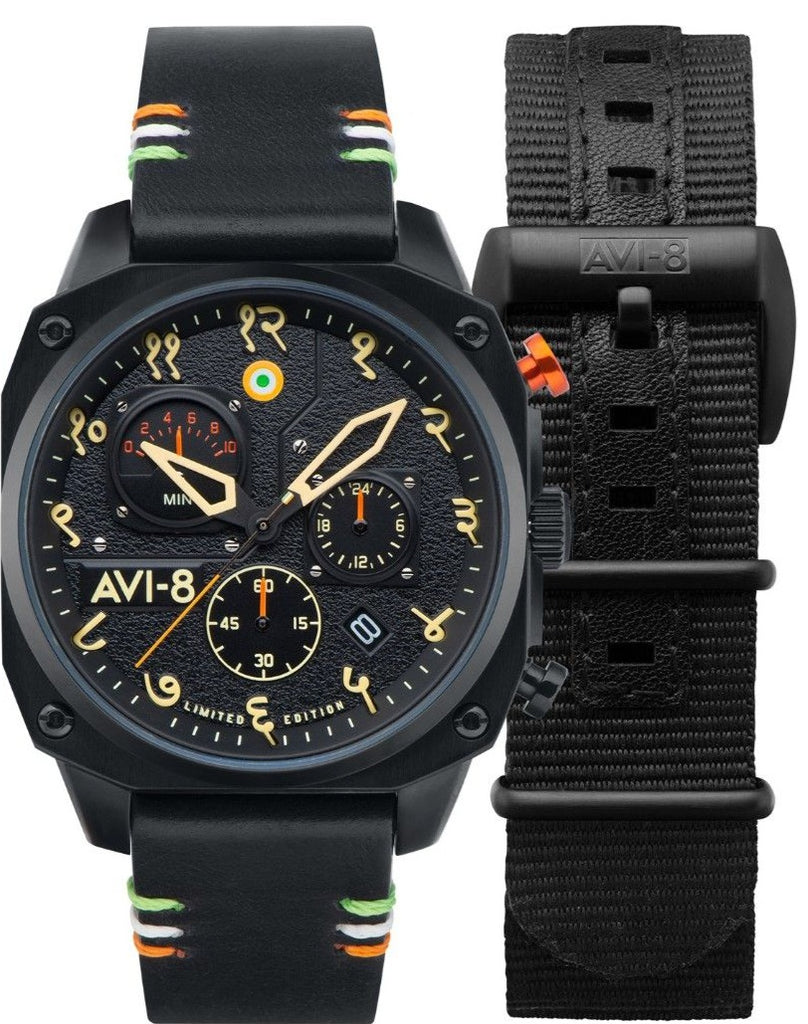 AV-4052-IN01 (HAWKER HUNTER Retrograde Chronograph INDIAN LIMITED EDITION)
